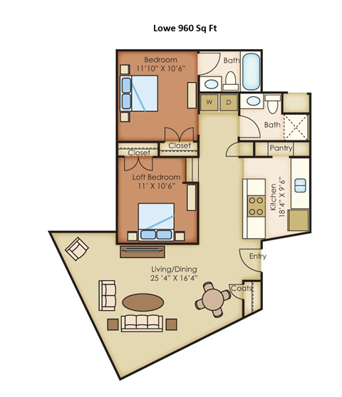 500 East Third Street 1-3 Beds Apartment for Rent - Photo Gallery 26